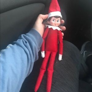 Girl elf on the shelf